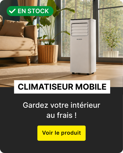 Climatiseur mobile monobloc 7000 BTU - EUREM