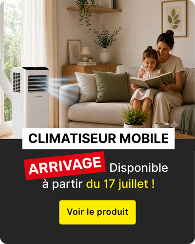 Climatiseur mobile monobloc 7000 BTU - EUREM