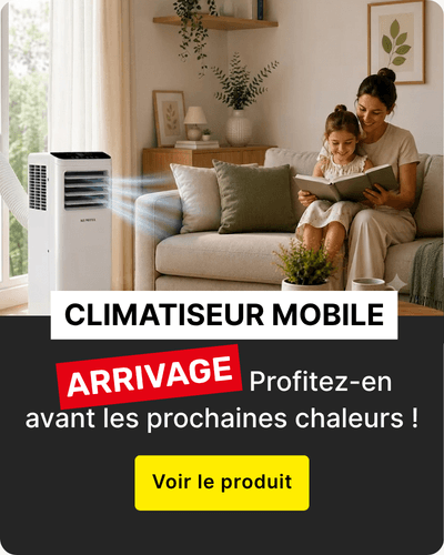 Climatiseur mobile monobloc 7000 BTU - EUREM