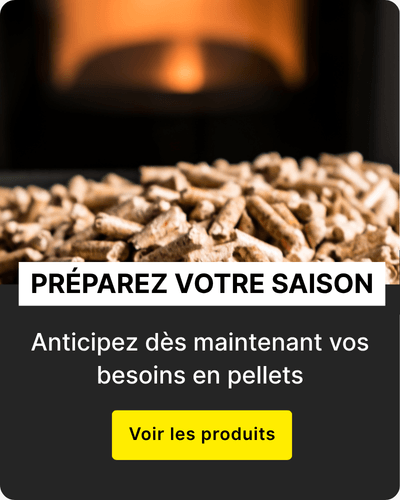 pr&eacute;parez votre saison et anticipez d&egrave;s maintenant vos besoins en pellets, d&eacute;couvrez nos produits