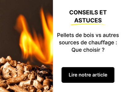 Lire notre article : Pellets de bois vs autres sources de chauffage : que choisir ?