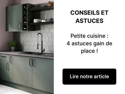 Petite cuisine : 4 astuces gain de place !