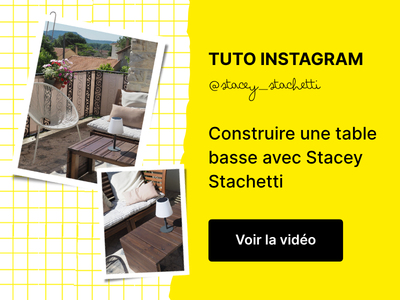 Comment construire une table basse