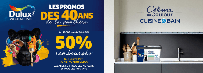 Offre de remboursement DULUX VALENTINE 