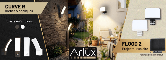 ARLUX Luminaire ext&eacute;rieur
