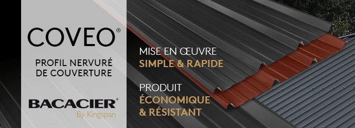 Plaque couverture Coveo marque BACACIER