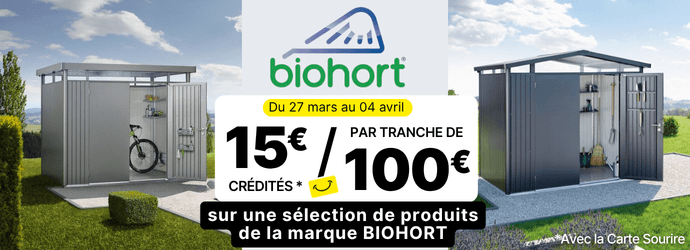 op&eacute;ration marques mars avril 2026 - 15&euro;/100&euro; offre biohort