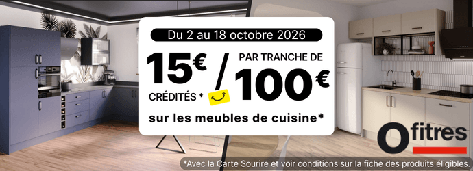 D&eacute;couvrez les cuisines &agrave; monter en op&eacute;ration 30 ans jusqu'au 18 octobre 2026