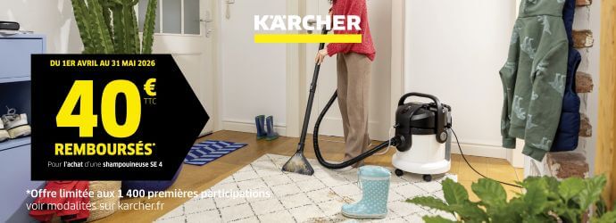 Shampouineuse aspirateur SE 4 Plus KARCHER