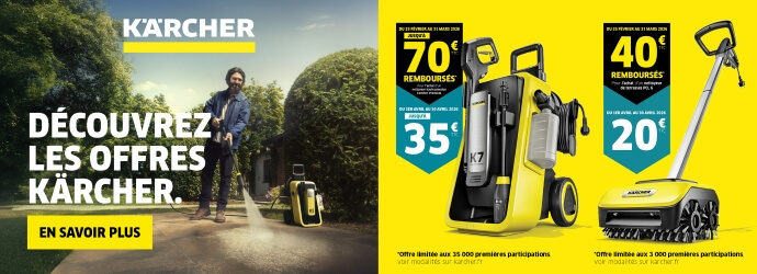 offre de remboursement KARCHER