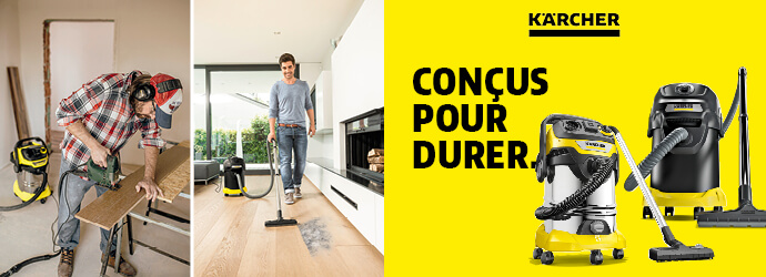D&eacute;couvrez les aspirateur et accessoires de la marque KARCHER