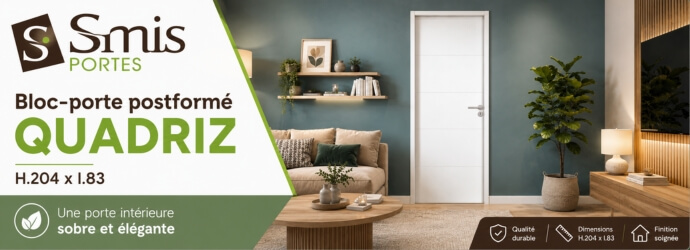 D&eacute;couvrez les portes de la marque OPTIMUM / SMIS PORTES en offre promo 30 ans