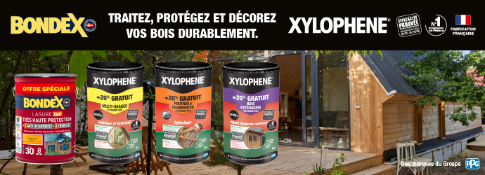 bondex et xulophene en promo