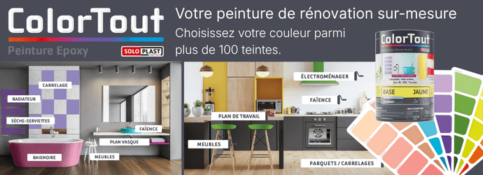 Découvrez les peintures de rénovation sur-mesure COLORTOUT