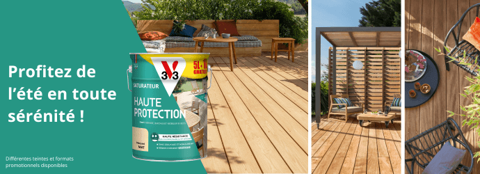 Saturateur haute protection bois extérieur v33