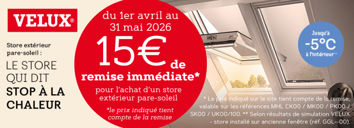 store ext&eacute;rieur velux