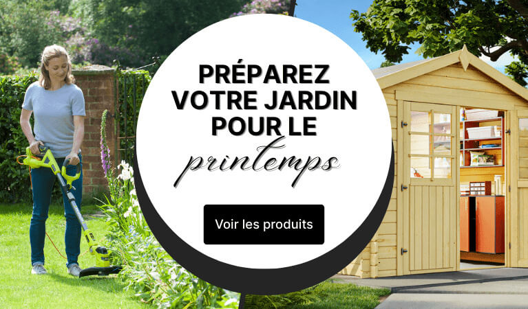 Découvrez notre gamme pour préparer votre extérieur pour le printemps !