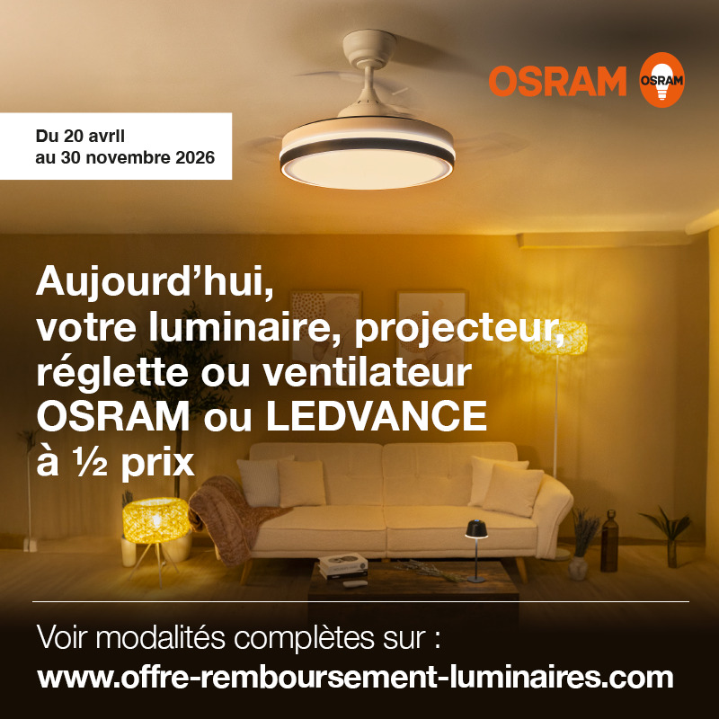Pour l’achat de produits de la gamme Somfy d’un montant minimum de 499 €* 1 box TaHoma® switch offerte (d’une valeur de 149€ TTC)