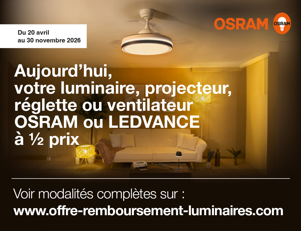 Pour l’achat de produits de la gamme Somfy d’un montant minimum de 499 €* 1 box TaHoma® switch offerte (d’une valeur de 149€ TTC)