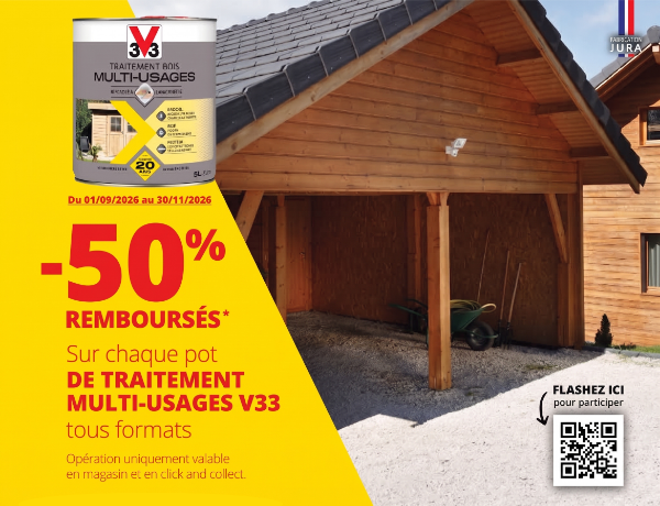 ODR V33 50% remboursé sur le pot éligible