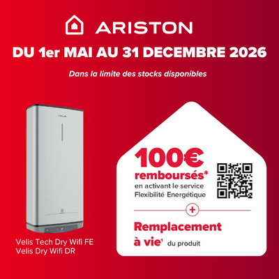 Offre de remboursement Ariston