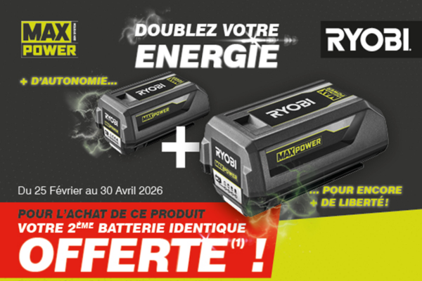Jusqu'&agrave; 150&euro; rembours&eacute;s sur la gamme POWER X-CHANGE Einhell