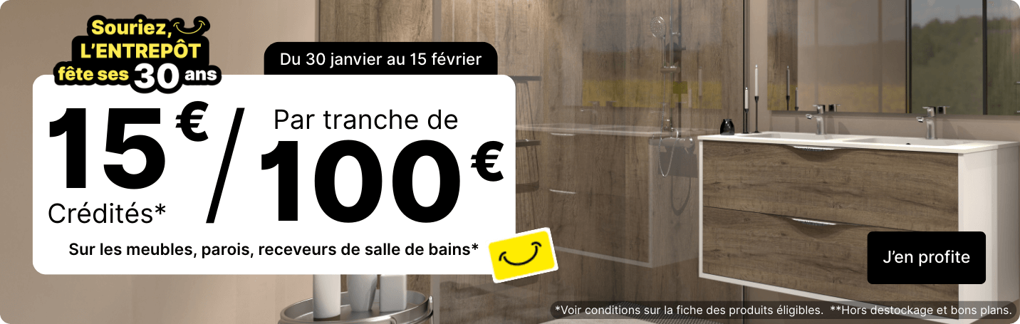 opération l'entrepôt fête ses 30 ans - FEVRIER 2026