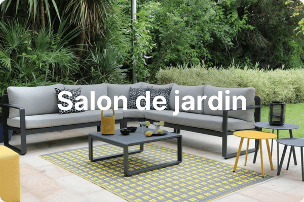 Salon et salon bas de jardin
