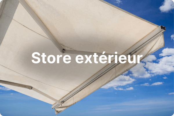 Store ext&eacute;rieur