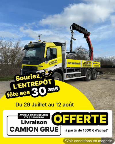 Location de v&eacute;hicules & service de livraison par camion grue