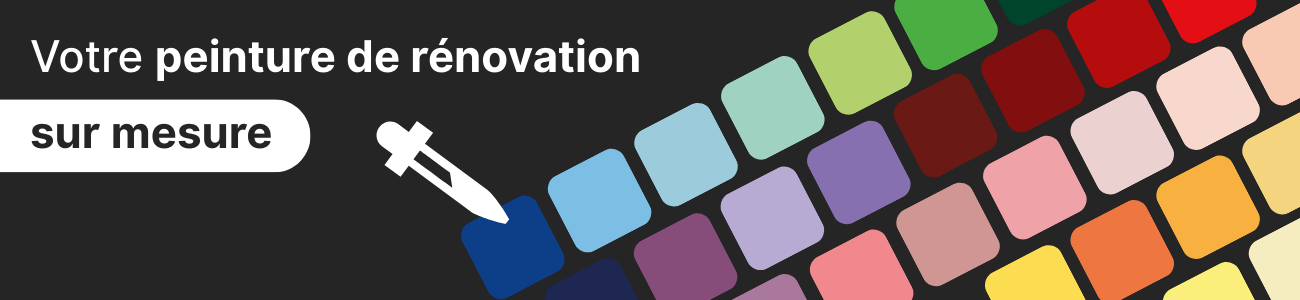 Votre peinture de rénovation sur mesure
