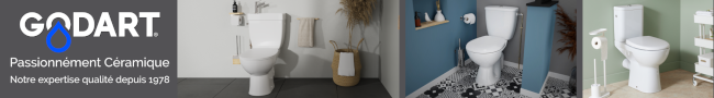 La gamme de WC et abattants Godart