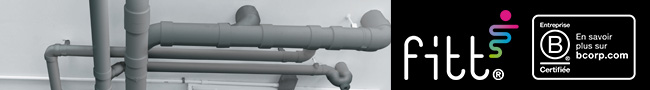 La gamme d’évacuation des eaux et raccords PVC FITT