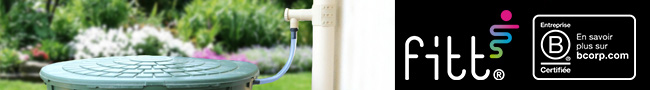 La gamme de récupération et collecte d’eau de pluie FITT