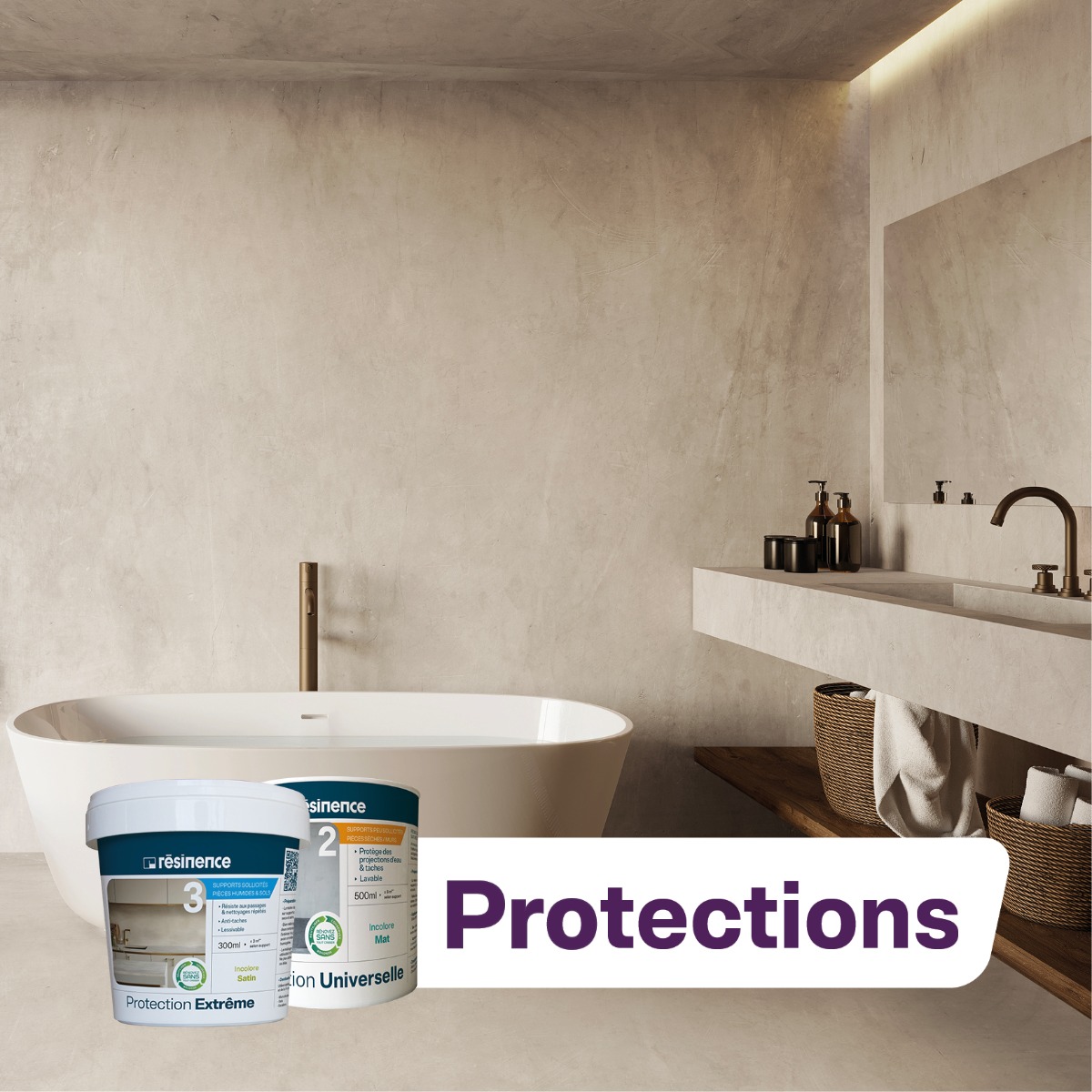 Gamme RESINENCE résines de protections