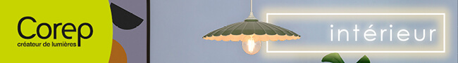 Gamme d'&eacute;clairage int&eacute;rieur, spots, plafonniers, appliques, &eacute;clairage g&eacute;n&eacute;ral et fonctionnel