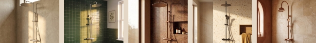 La gamme de douchettes et ensembles de douche
