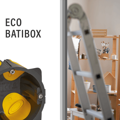 Gamme de boîtes d'encatrement étanches ECO BATIBOX