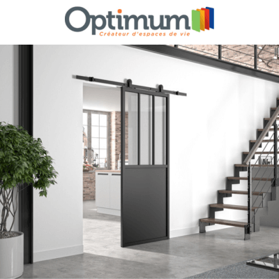 Optimum : Gamme de portes coulissantes et système à galandage