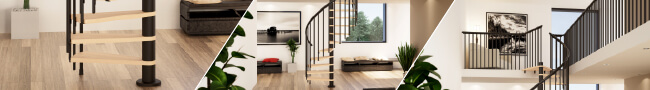 Gamme des escaliers spirales marque SOGEM