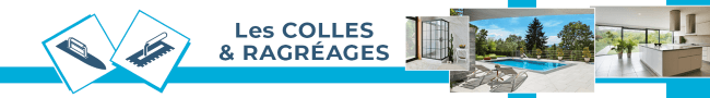 Gamme des colles et ragréages pour sol marque VPI