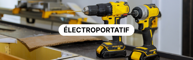 Dépot-vente produits électroportatif