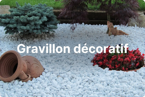 Gravillon décoratif
