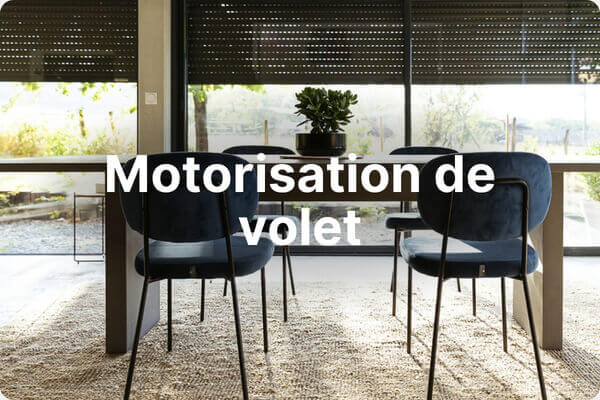 Motorisation de volet