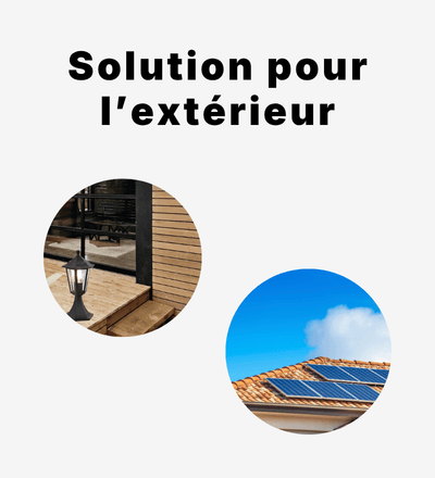 solution pour l'extérieur