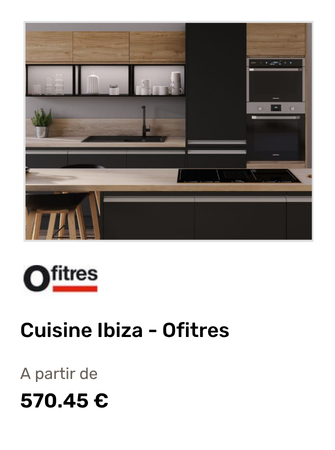Gamme de cuisine Ibiza
