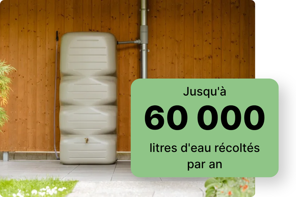 R&eacute;cup&eacute;rateur eau  de pluie