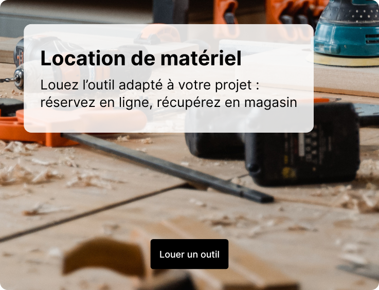 Louer un outil