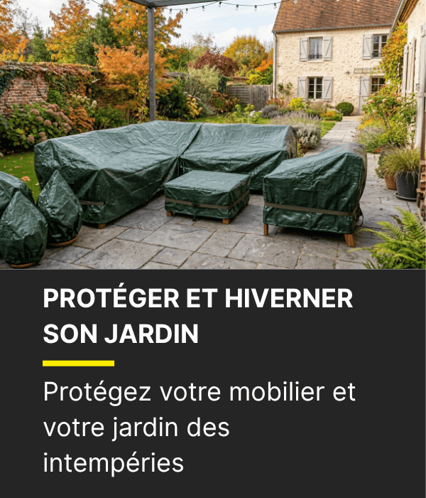 PROT&Eacute;GER ET HIVERNER SON JARDIN B&acirc;che de protection, sac de jardin et solution d&rsquo;hivernage... d&eacute;couvrez nos produits