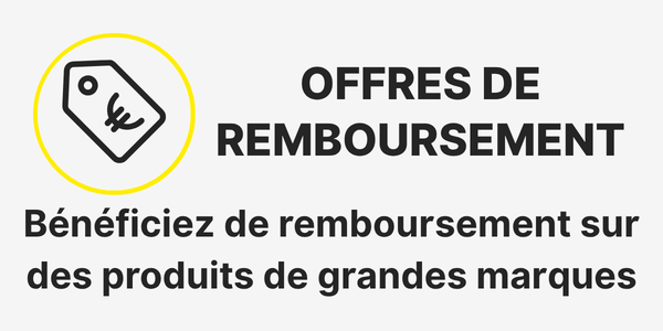 Offres de remboursement fournisseurs